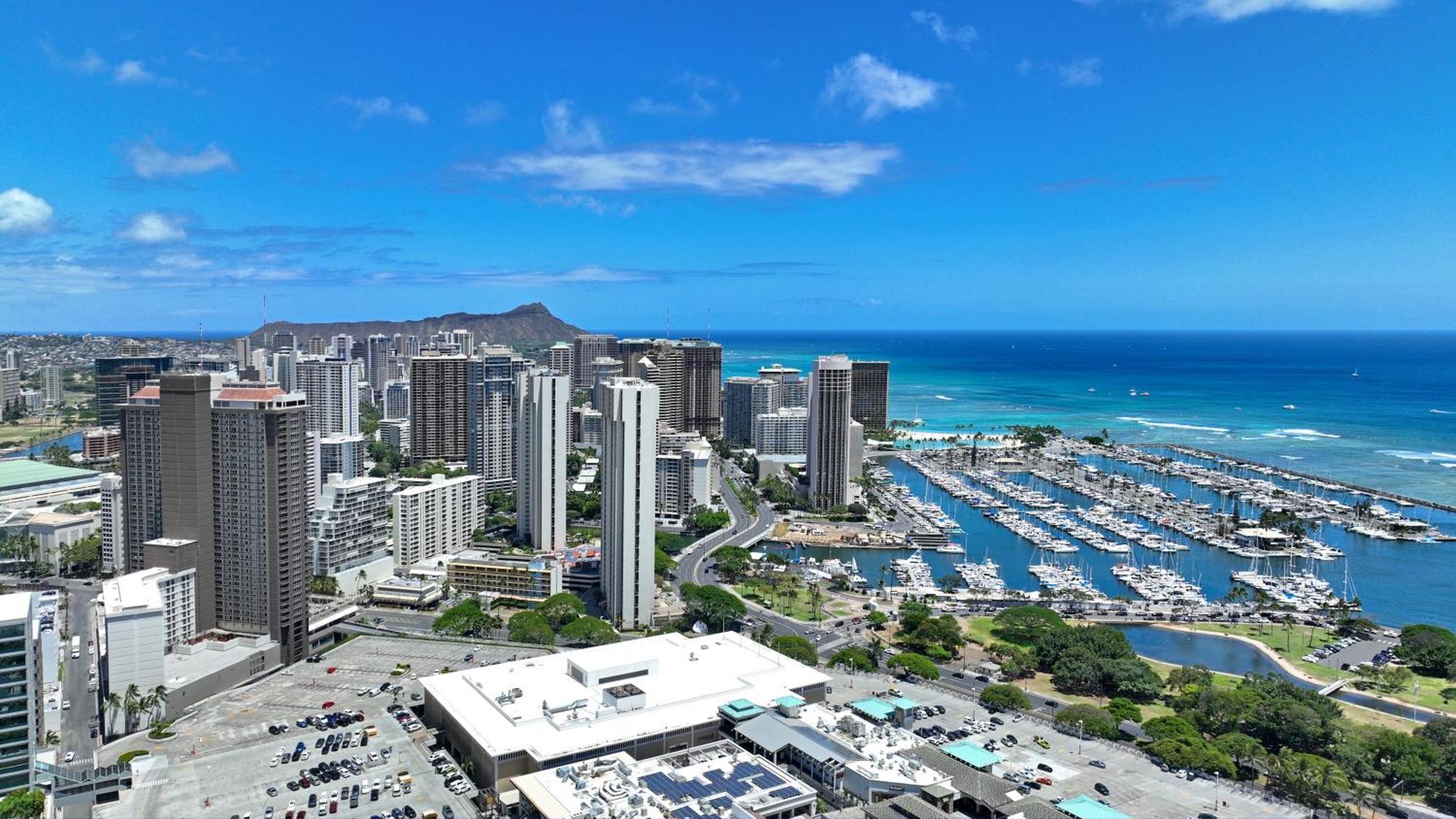 Luxury Ala Moana Resort 25Th Floor With Balcony Гонолулу Экстерьер фото